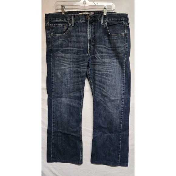 Levi's Other - Levi's 527 Jeans Men's 38x30 Medium Wash Blue Denim Slim‎ Bootcut Whiskering